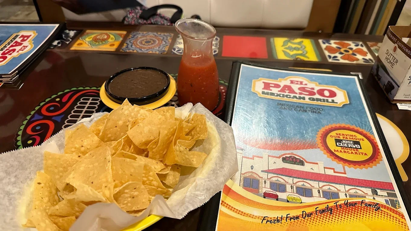 Plato El Paso - Our signature combination plate with enchilada, taco and tamale